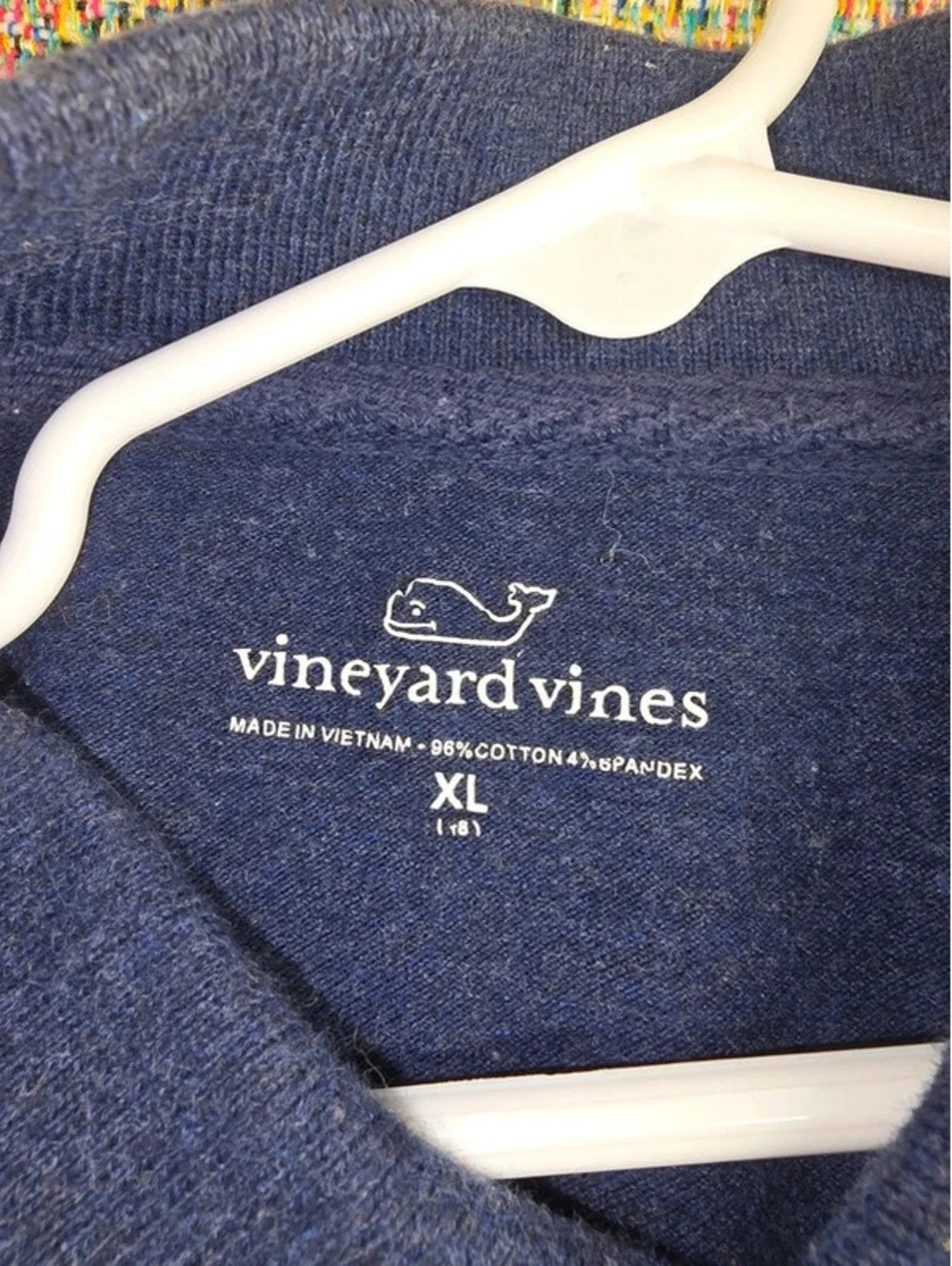 .Vineyard Vines Boys Navy Performance Polo Shirt XL (18)